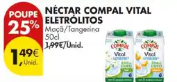 Pingo Doce Néctar compal vital eletrolitos promoção