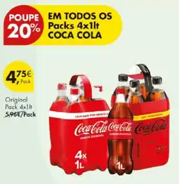 Pingo Doce Coca Cola Original promoção