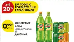 Pingo Doce Refrigerante c/gas sumol promoção