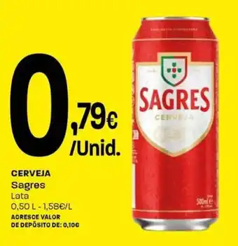 Intermarché Cerveja Sagres promoção