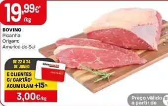 Intermarché Bovino Picanha promoção