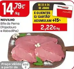 Intermarché Novilho Bife da Perna promoção