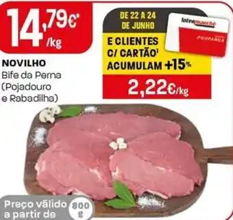 Intermarché Novilho Bife da Perna promoção