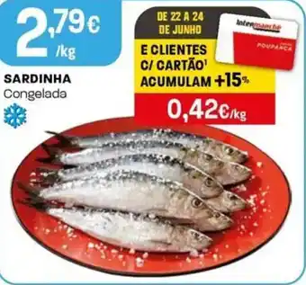 Intermarché Sardinha congelada promoção
