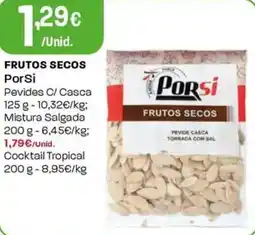 Intermarché Frutos secos porsi promoção