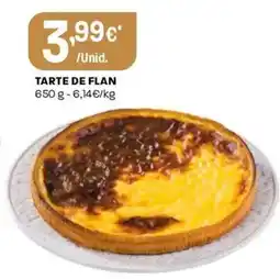 Intermarché Tarte de flan promoção