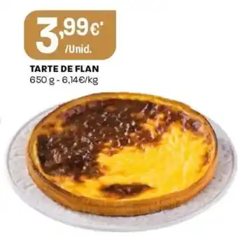 Intermarché Tarte de flan promoção