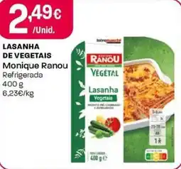 Intermarché Lasanha de vegetais Monique Ranou promoção