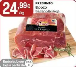 Intermarché Presunto elpozo serrano/bodega promoção