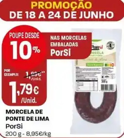 Intermarché Morcela de ponte de lima PorSi promoção