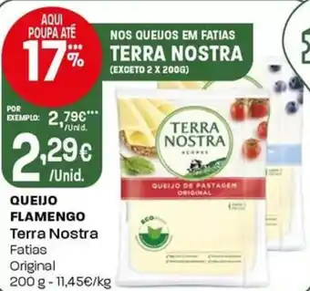 Intermarché Queijo flamengo Terra Nostra promoção