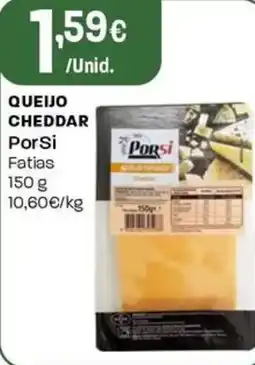 Intermarché Queijo cheddar porsi fatias promoção