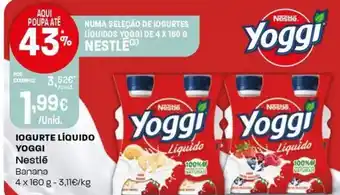 Intermarché Iogurte líquido yoggi Nestlé promoção