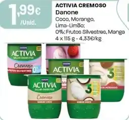 Intermarché Activia cremoso Danone promoção