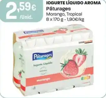 Intermarché Iogurte líquido aroma Paturages promoção