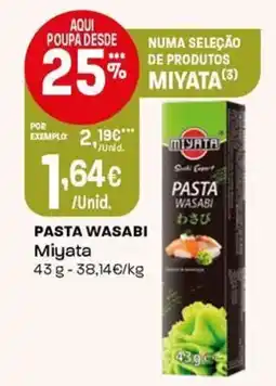 Intermarché Pasta wasabi miyata promoção