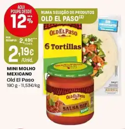 Intermarché Mini molho mexicano old el paso promoção