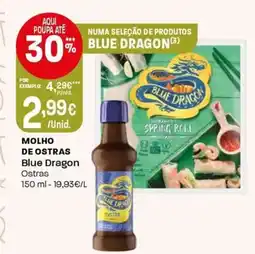 Intermarché Molho de ostras Blue Dragon promoção