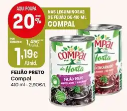 Intermarché Feijão preto compal promoção