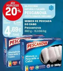 Intermarché Mimos de pescada do cabo Pescanova promoção