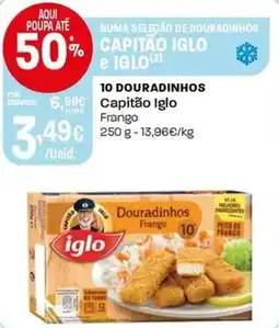 Intermarché 10 douradinhos Capitão Iglo promoção