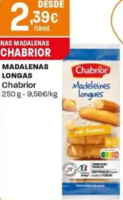 Intermarché Madalenas longas chabrior promoção