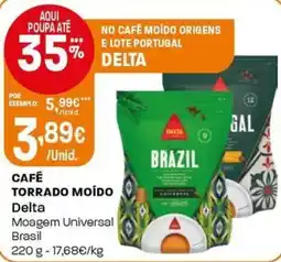 Intermarché Café torrado moído delta promoção