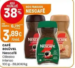 Intermarché Café solúvel nescafé promoção