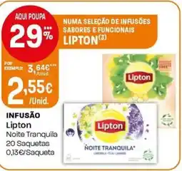 Intermarché Infusão lipton promoção