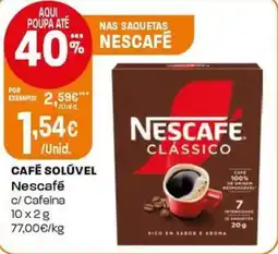 Intermarché Café soluvel nescafé promoção