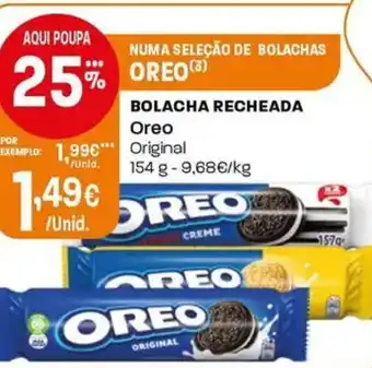 Intermarché Bolacha recheada oreo promoção