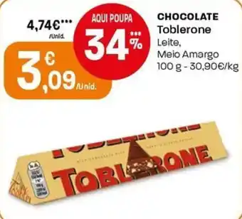 Intermarché Chocolate toblerone promoção