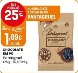 Intermarché Chocolate em pó pantagruel promoção