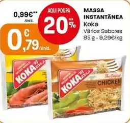 Intermarché Massa instantânea koka promoção