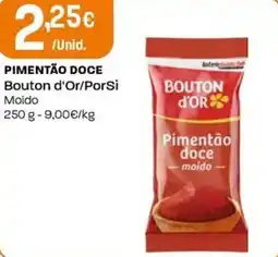Intermarché Pimentão doce Bouton d'Or/Porsi promoção
