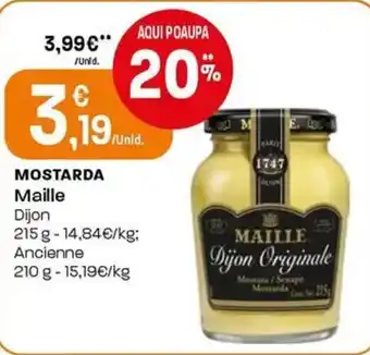 Intermarché Mostarda Maille promoção