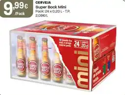 Intermarché Cerveja Super Bock Mini promoção