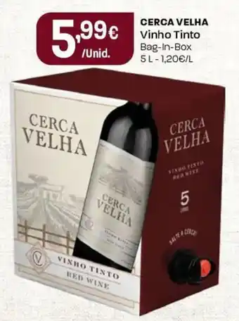 Intermarché Cerca velha vinho tinto promoção
