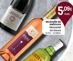 Intermarché Selecção de enófilos Moscatel do Douro promoção