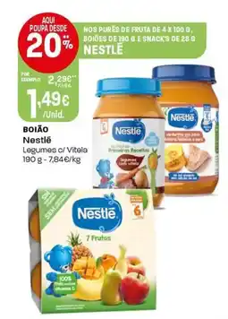 Intermarché Boião Nestlé promoção