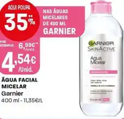 Intermarché Água facial micelar garnier promoção
