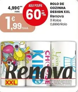 Intermarché Rolo de cozinha design xxl renova promoção