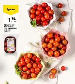 Continente Tomate mini biológico continente bio promoção
