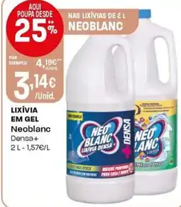 Intermarché Lixivia em gel Neoblanc promoção