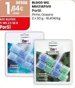 Intermarché Bloco wc multiativo PorSi promoção