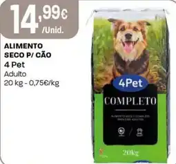Intermarché Alimento seco p/ cão 4 Pet promoção