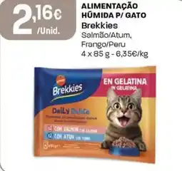 Intermarché Alimentação humida p/ gato brekkies promoção