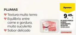 Continente Plumas porco duroc continente seleção (embaladas) promoção