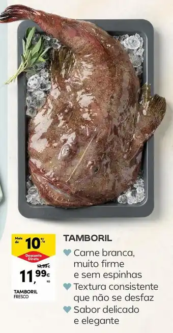 Continente Tamboril fresco promoção