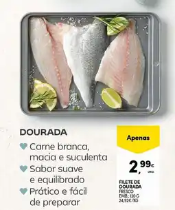 Continente Filete de dourada fresco promoção